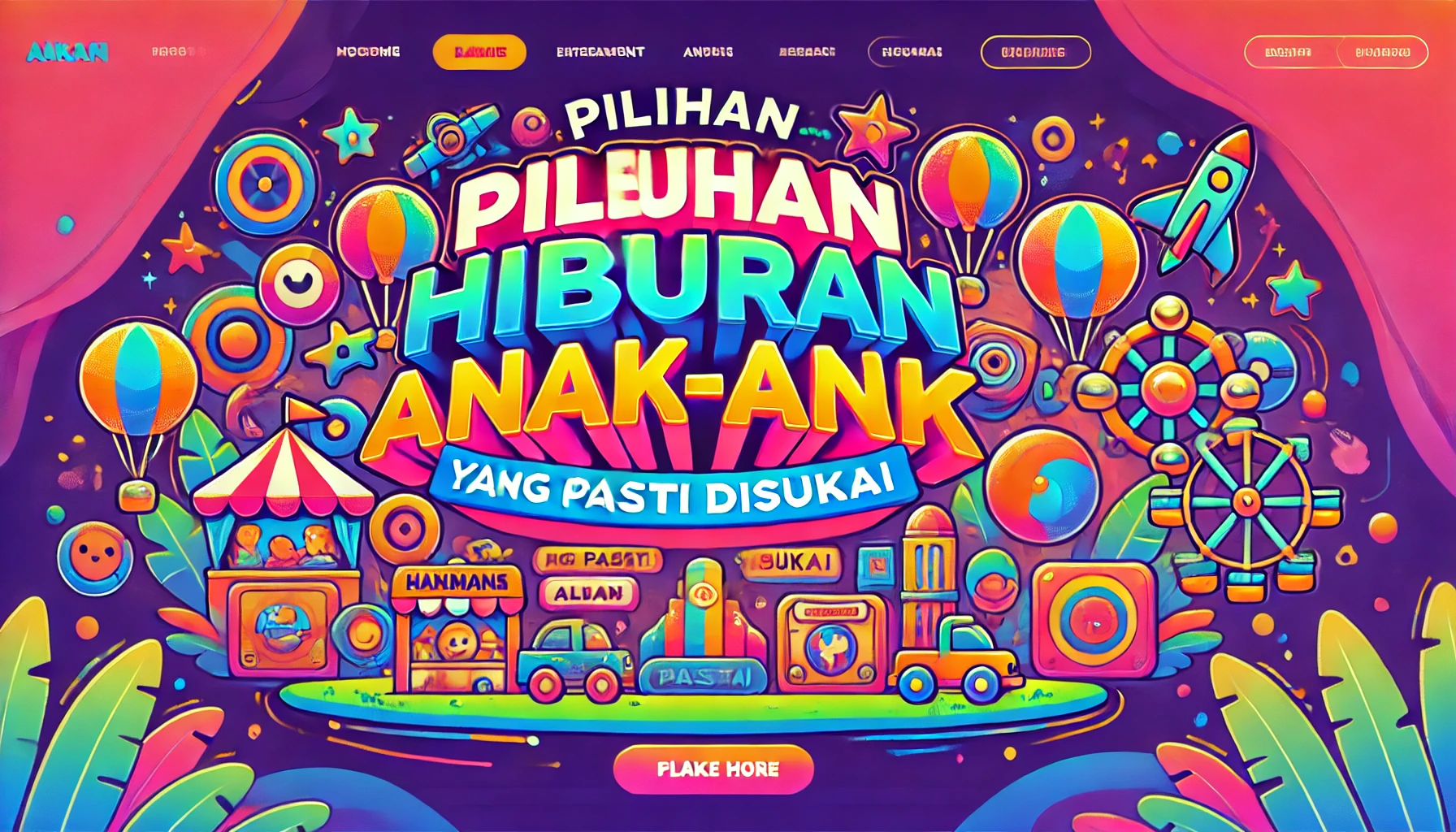 Pilihan Hiburan Anak-anak yang Pasti Disukai