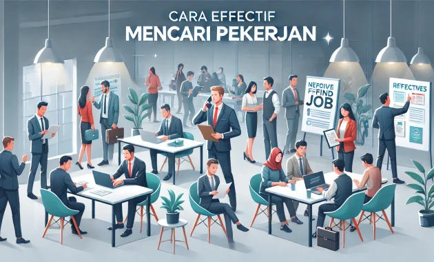 Cara Efektif Mencari Pekerjaan