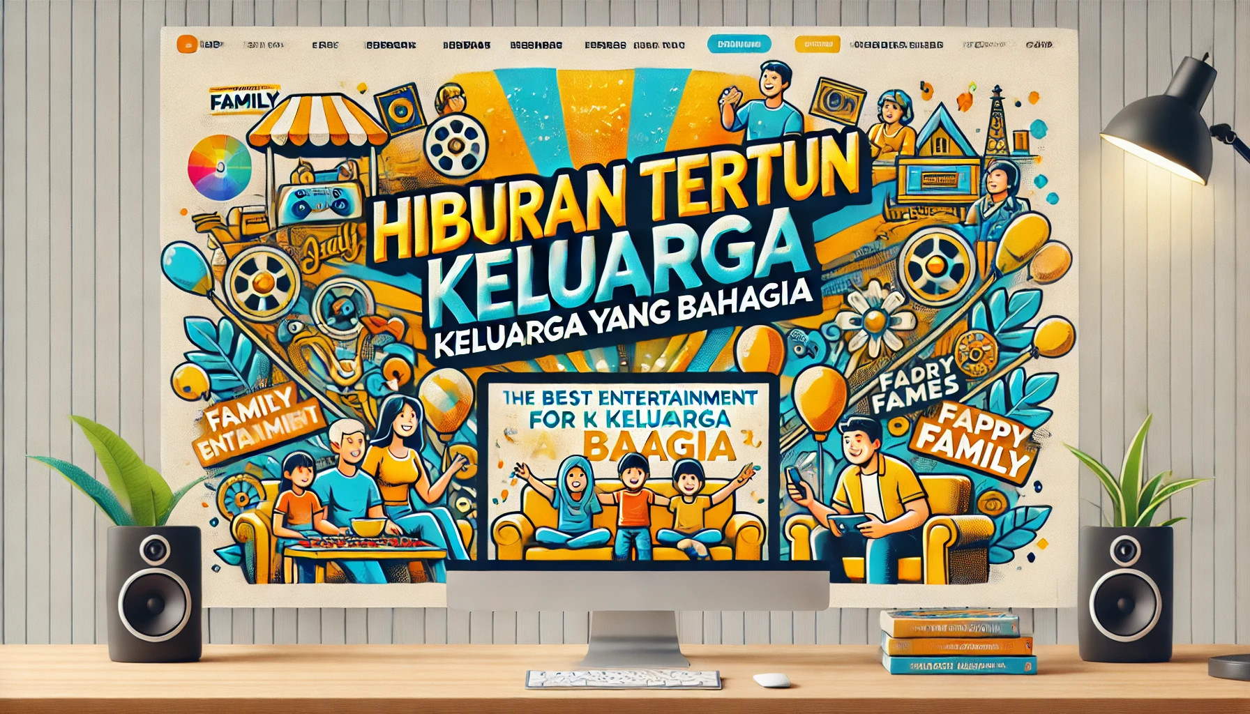 Hiburan terbaik untuk keluarga yang bahagia