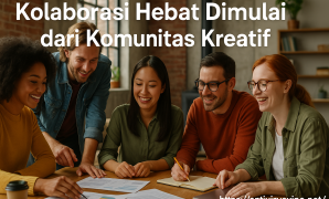 Kolaborasi Hebat Dimulai dari Komunitas Kreatif