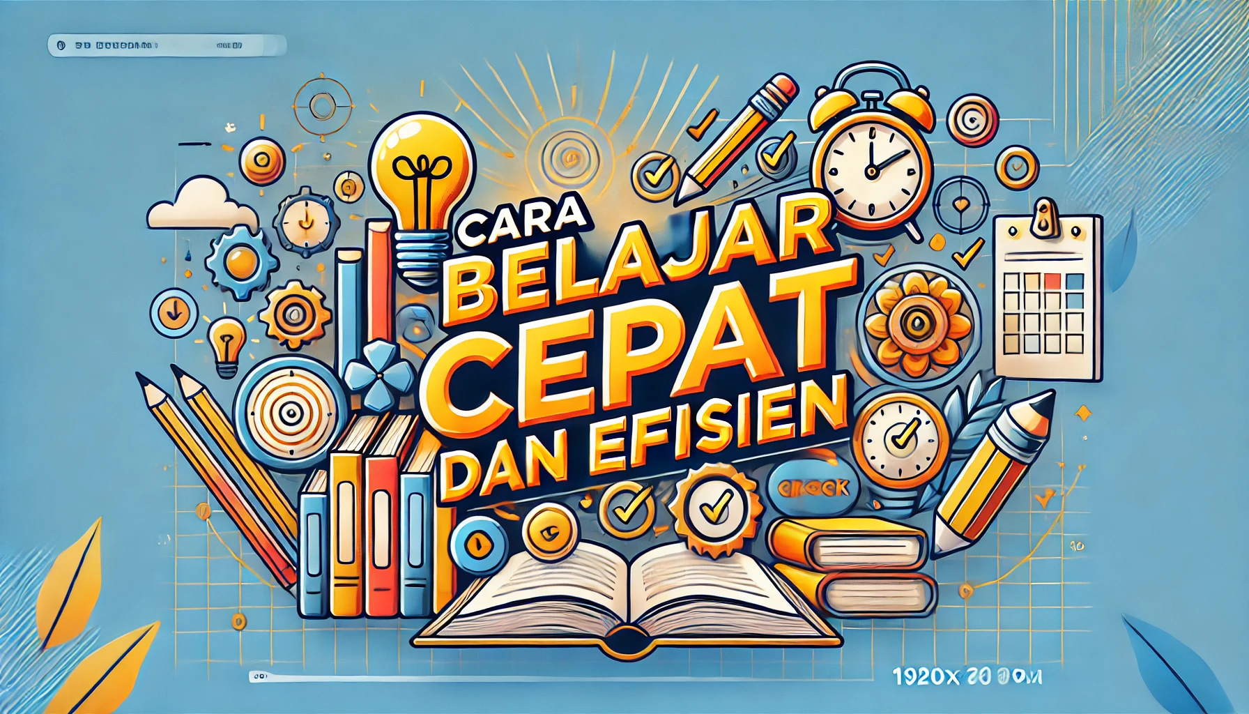 Cara Belajar Cepat dan Efisien