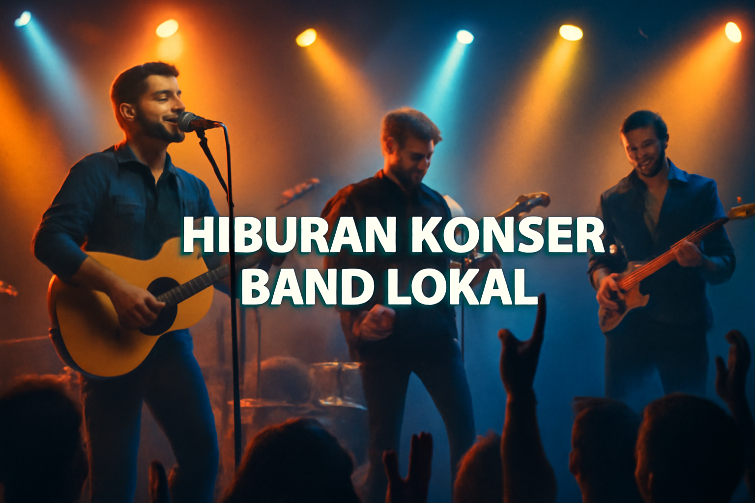 Hiburan Konser Band Lokal