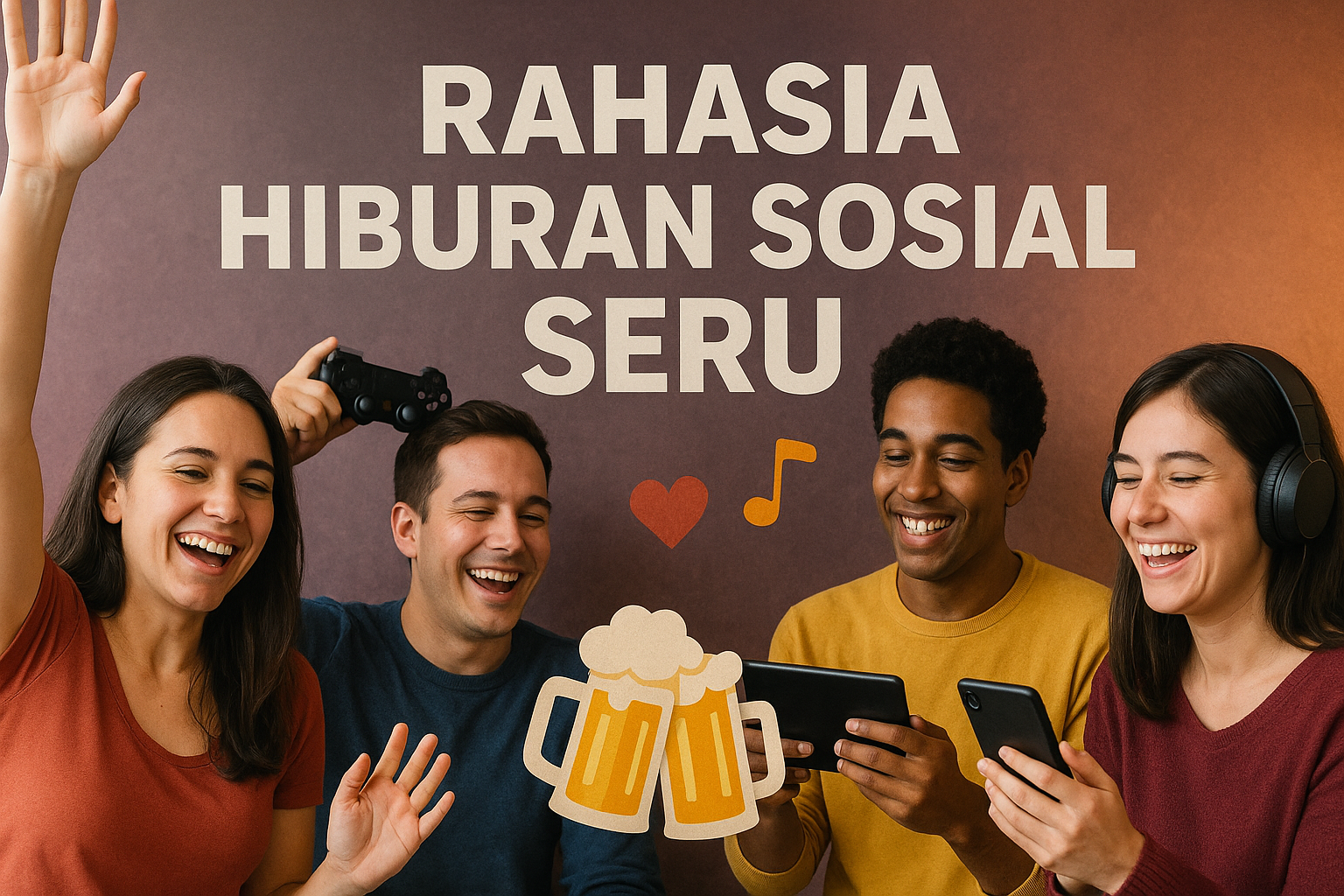 Rahasia Hiburan Sosial Seru