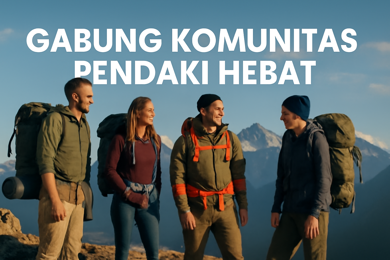 Gabung Komunitas Pendaki Hebat