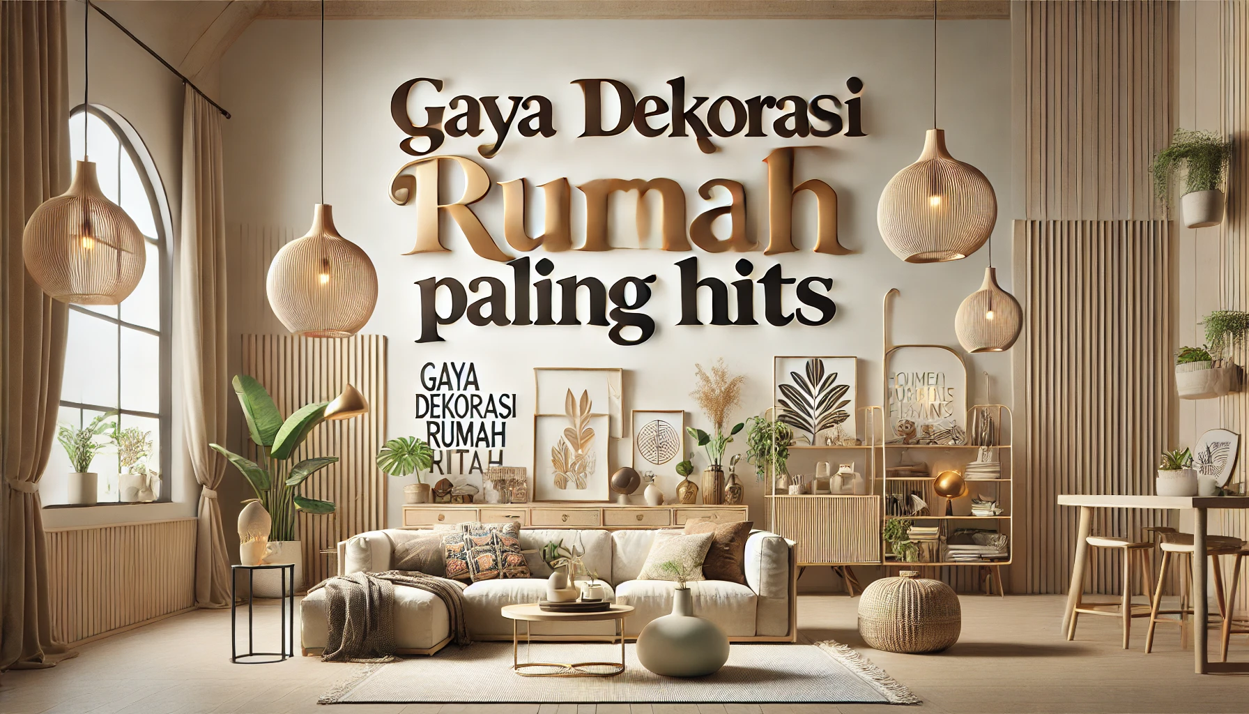 Gaya Dekorasi Rumah Paling Hits