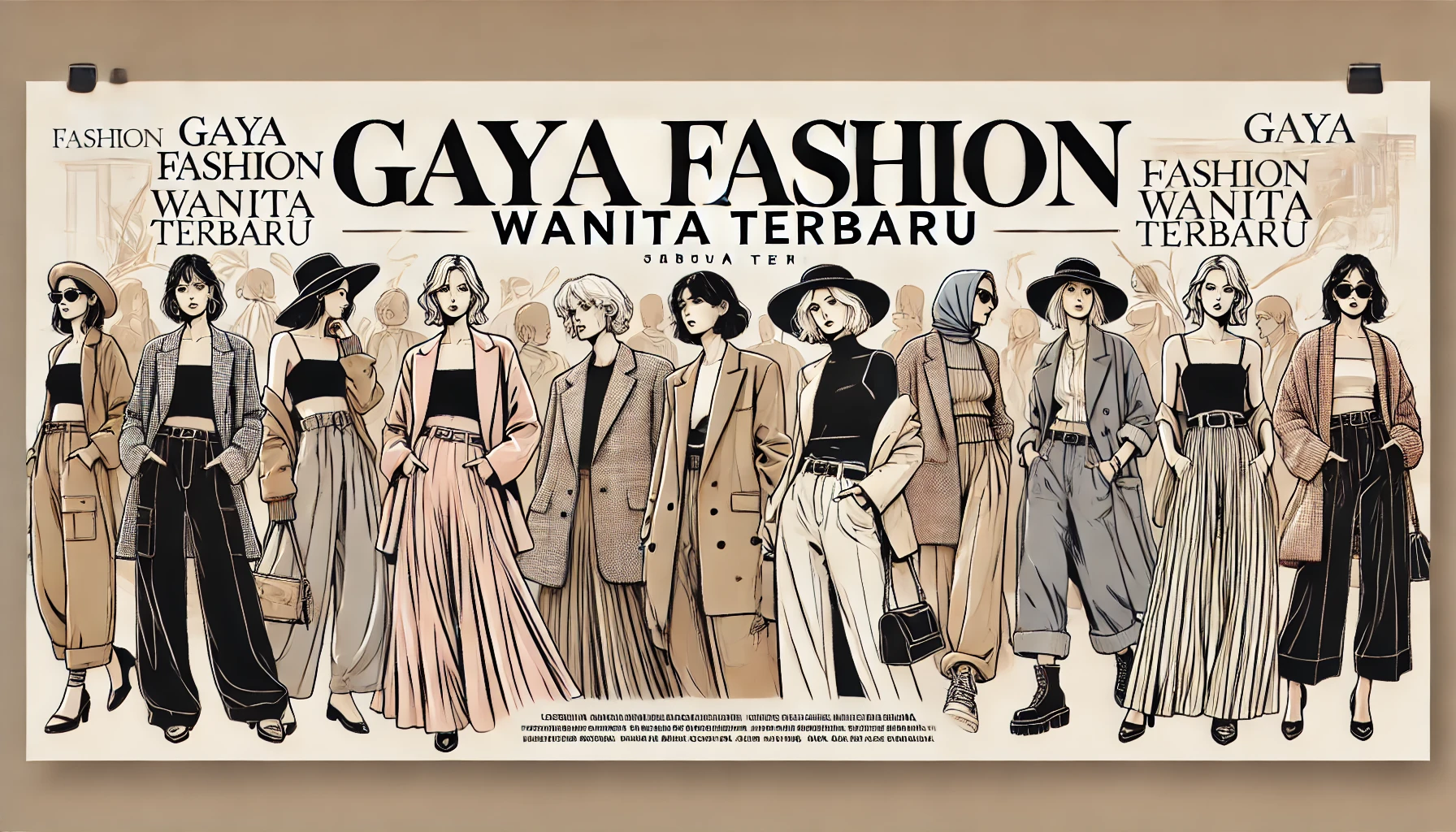 Gaya Fashion Wanita Terbaru