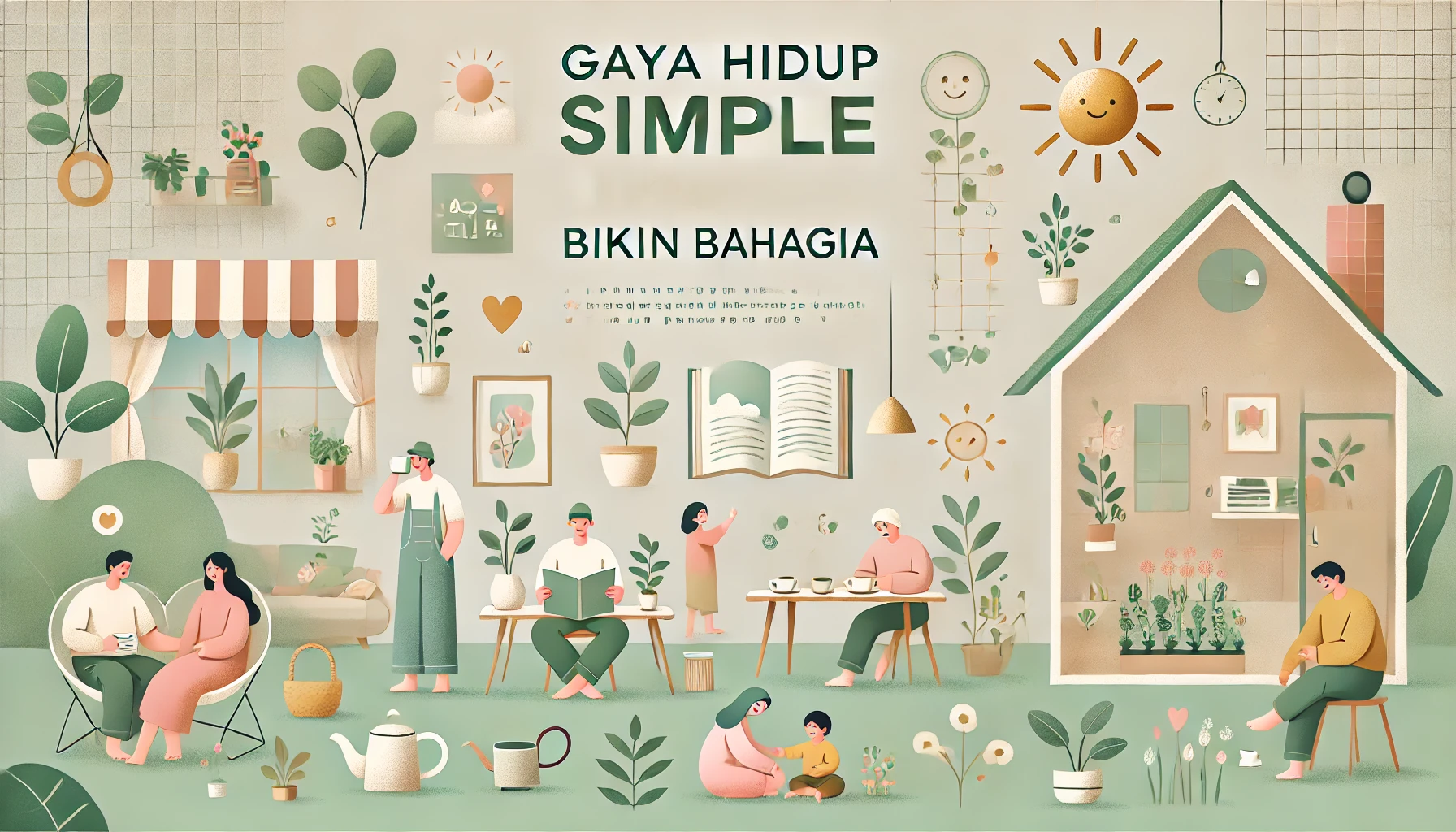 Gaya Hidup Simple Bikin Bahagia