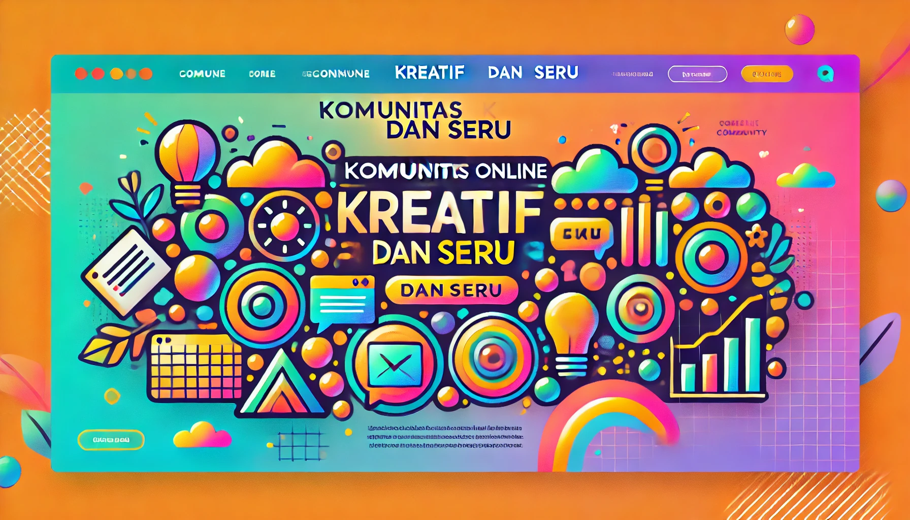 Komunitas Online Kreatif dan Seru