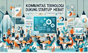 Komunitas Teknologi Dukung Startup Hebat