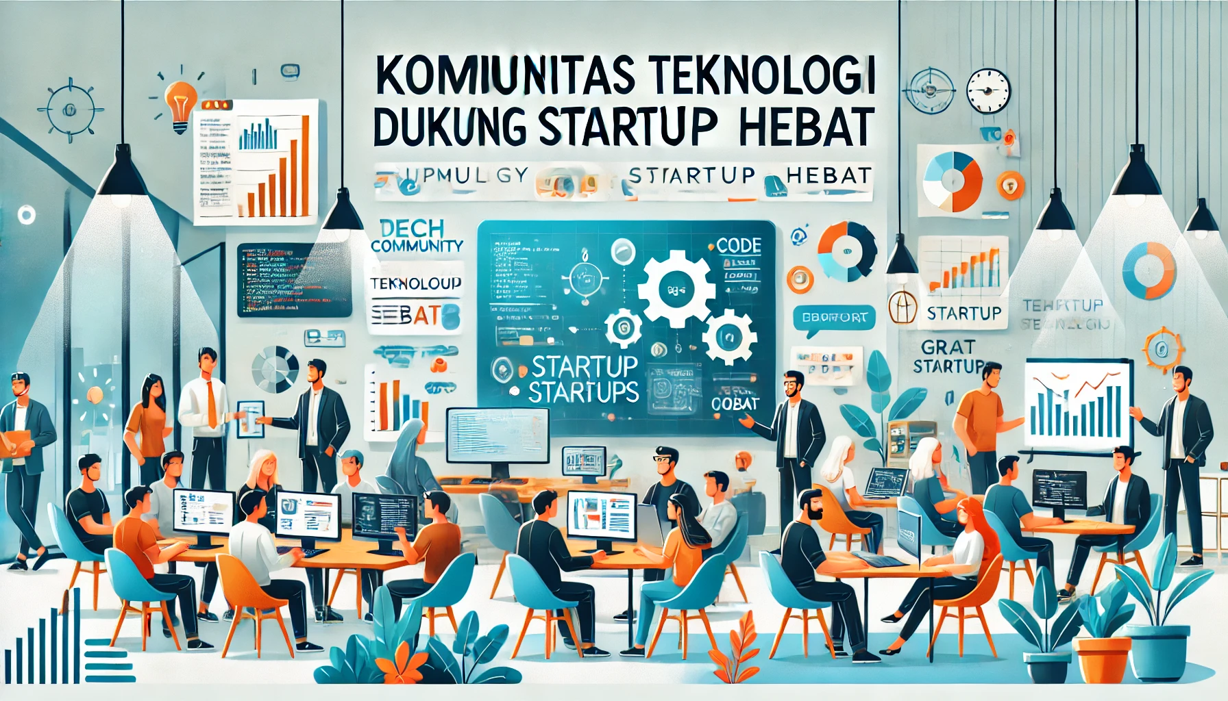 Komunitas Teknologi Dukung Startup Hebat