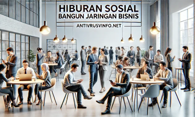 Hiburan Sosial Bangun Jaringan Bisnis