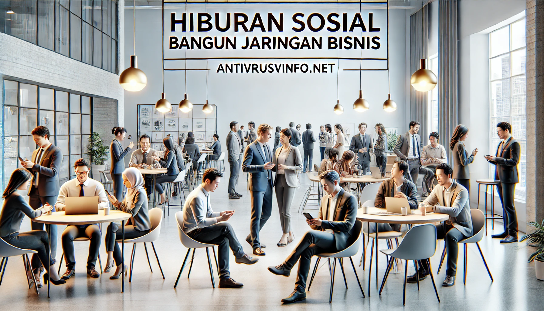 Hiburan Sosial Bangun Jaringan Bisnis