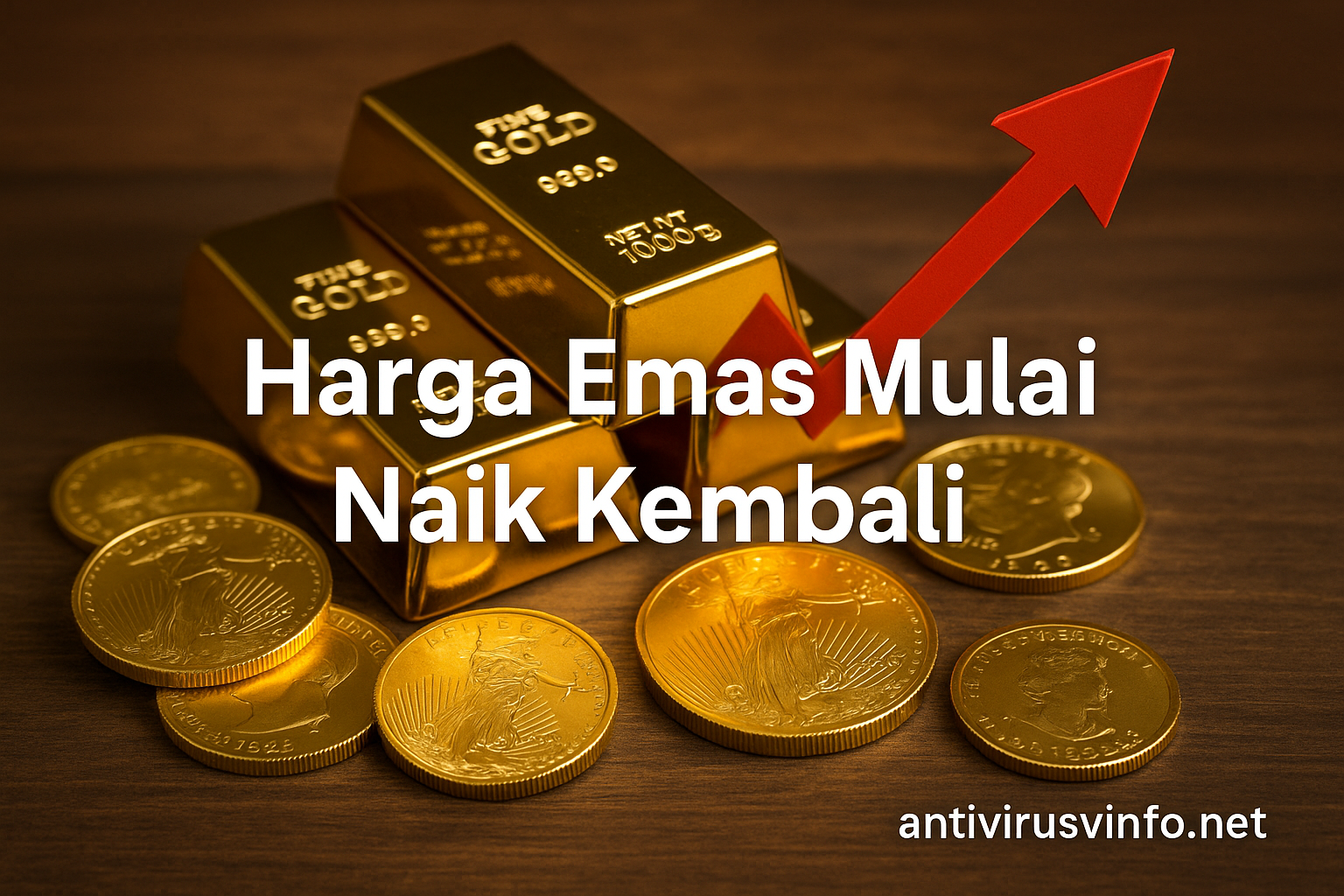 Harga Emas Mulai Naik Kembali