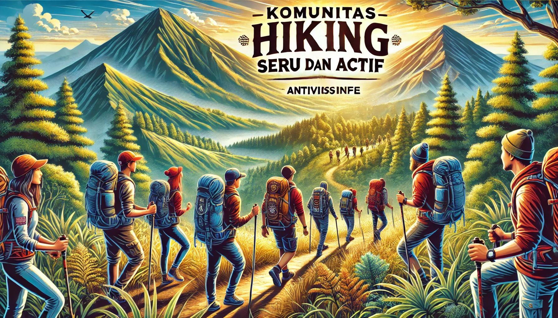 Komunitas Hiking Seru dan Aktif