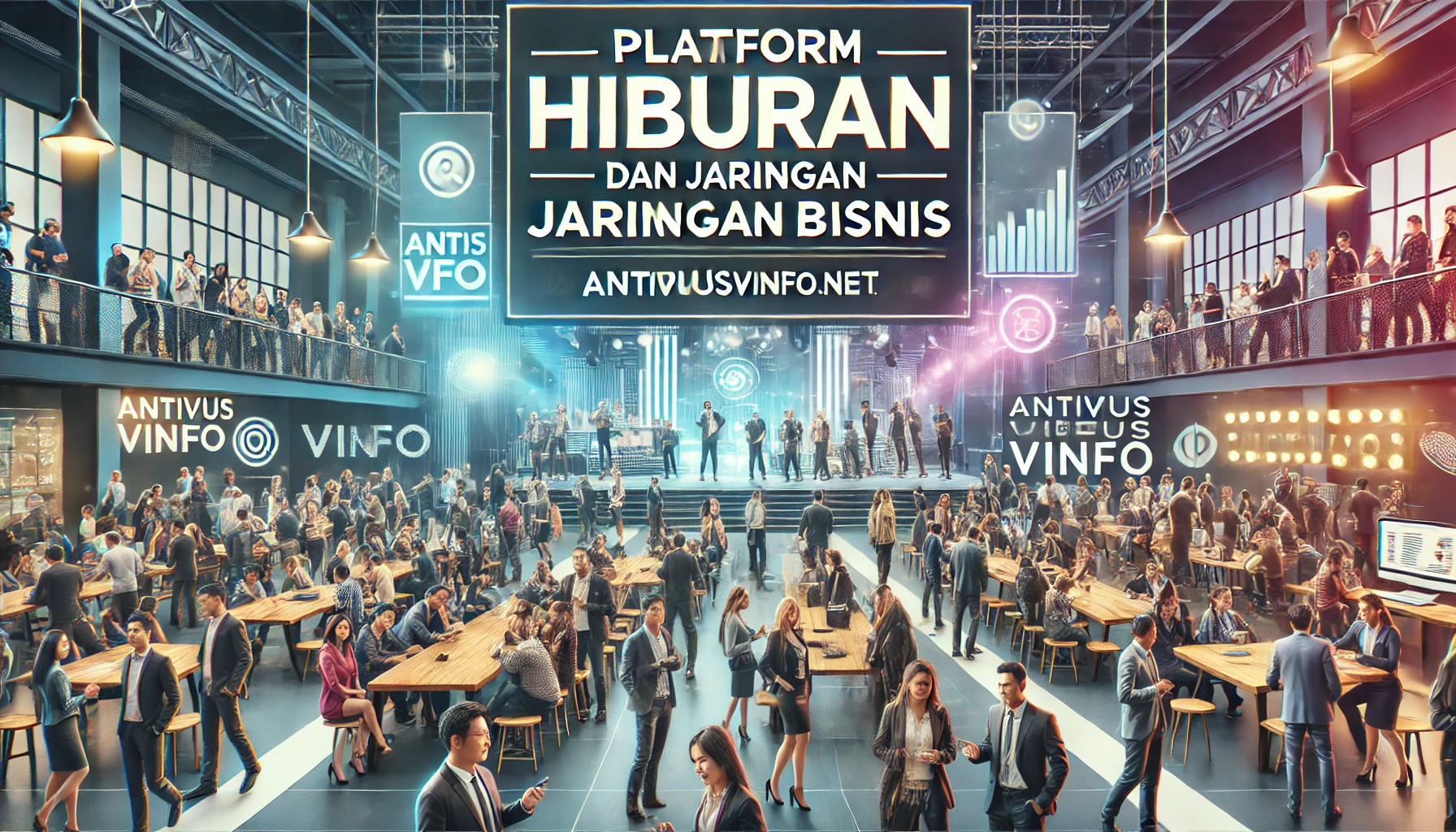 Platform Hiburan dan Jaringan Bisnis