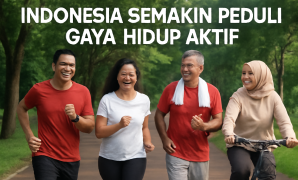 Indonesia Semakin Peduli Gaya Hidup Aktif