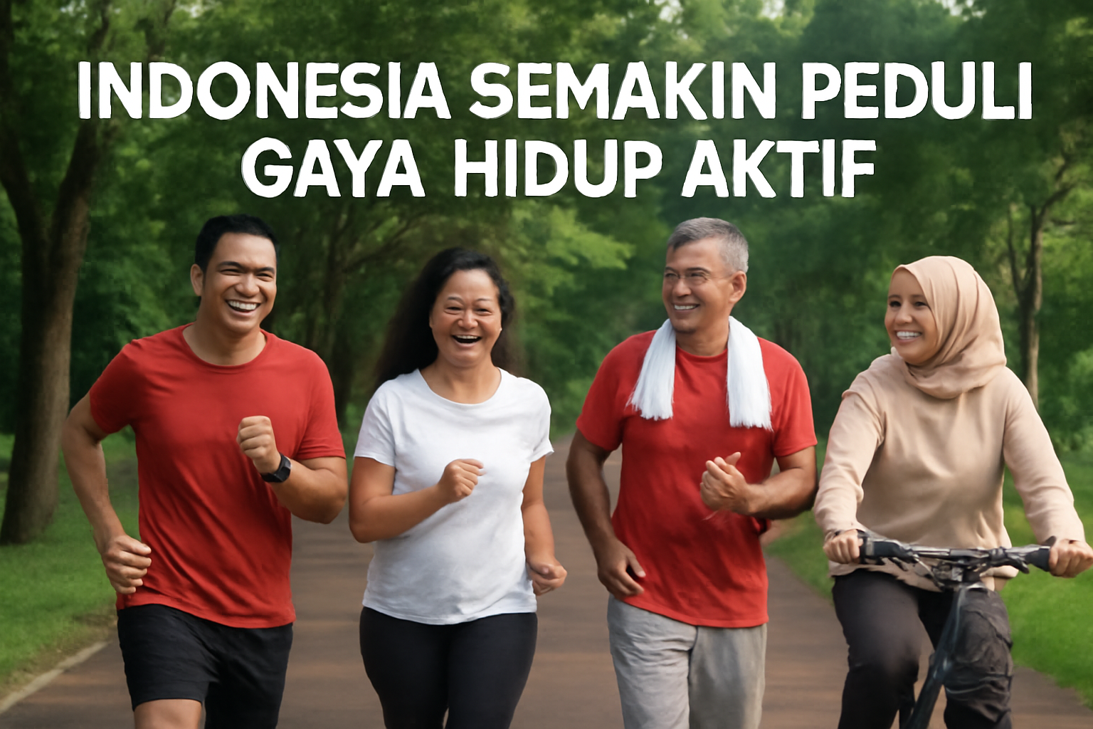 Indonesia Semakin Peduli Gaya Hidup Aktif