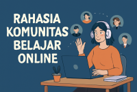 Rahasia Komunitas Belajar Online