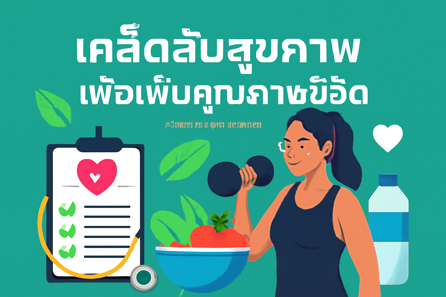 เคล็ดลับสุขภาพเพื่อเพิ่มคุณภาพชีวิต