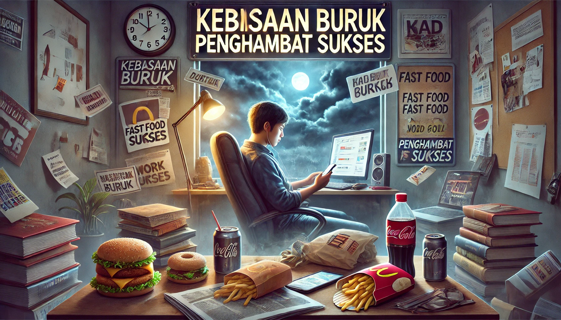 Kebiasaan Buruk Penghambat Sukses