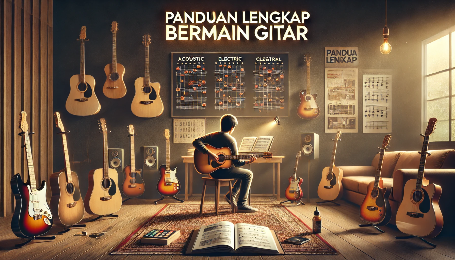 Panduan Lengkap Bermain Gitar