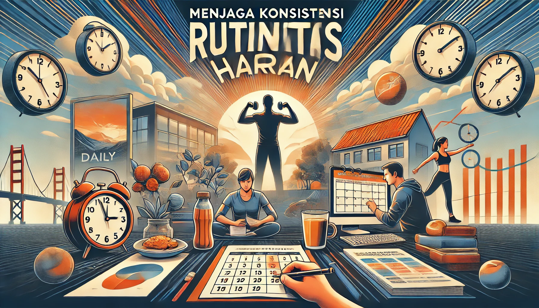 Menjaga Konsistensi Rutinitas Harian