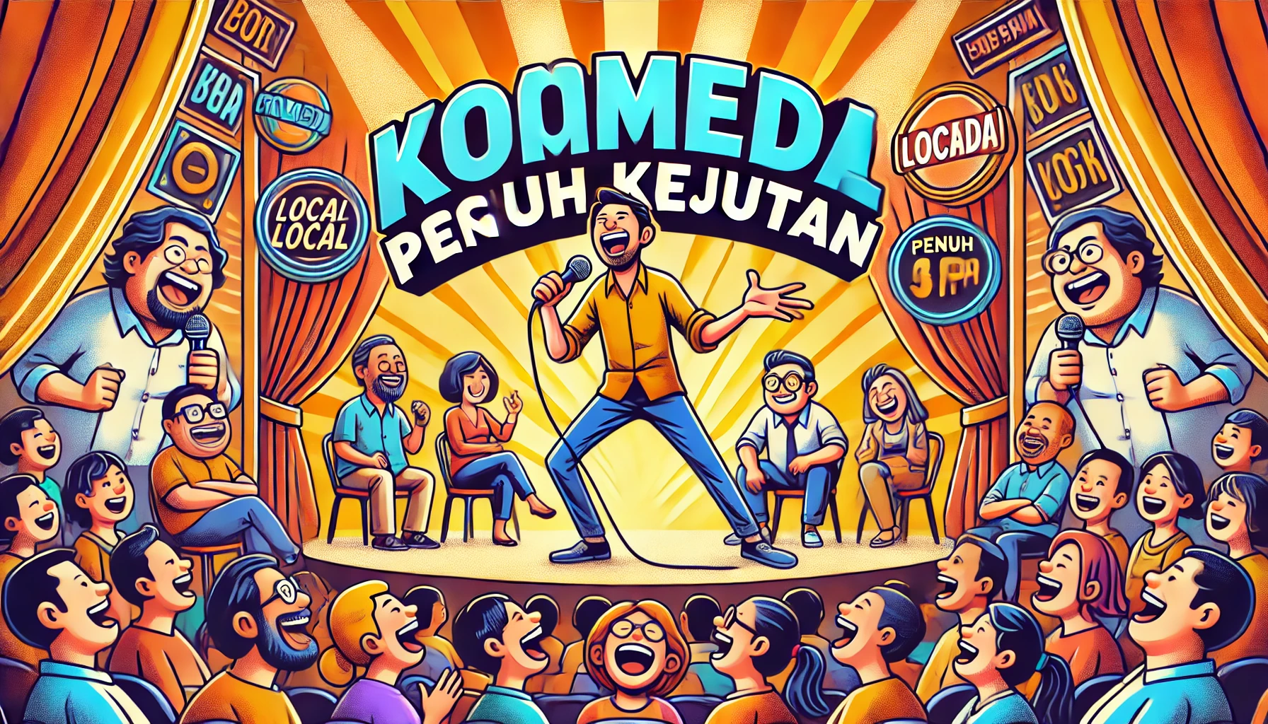 Komedi Lokal Penuh Kejutan Komedi Lokal Penuh Kejutan
