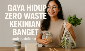 Gaya Hidup Zero Waste Kekinian Banget