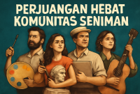 Perjuangan Hebat Komunitas Seniman