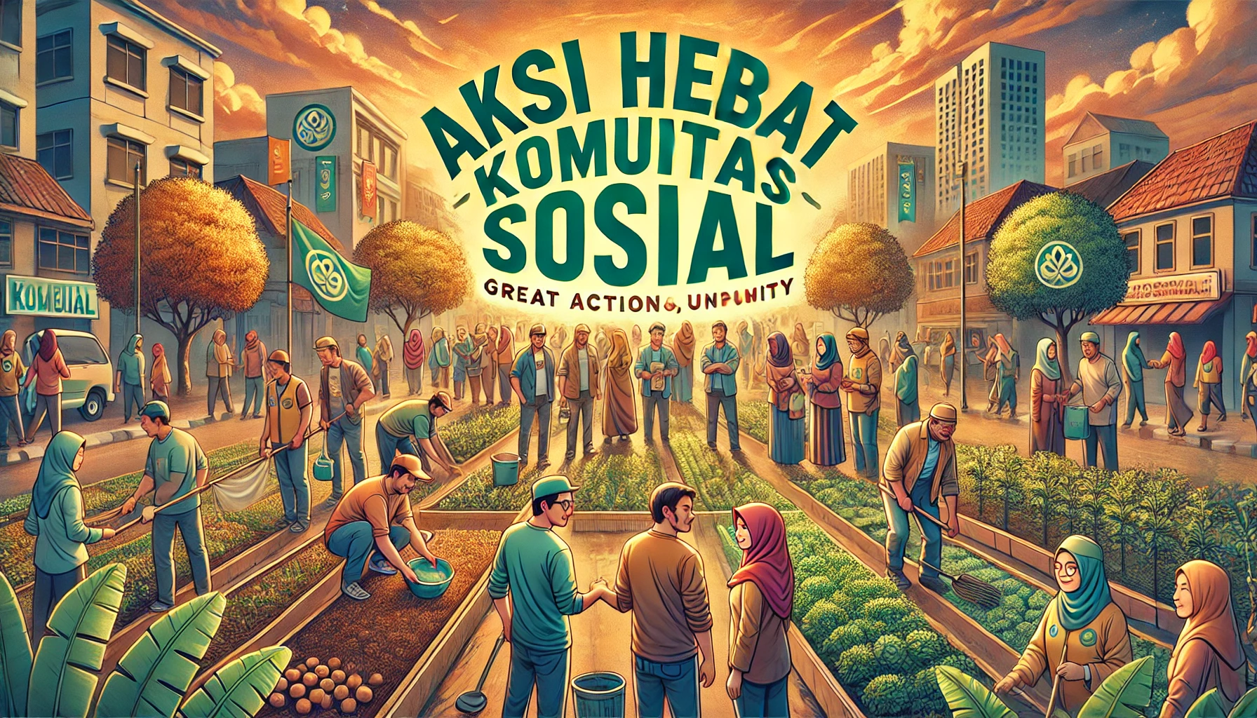Aksi Hebat Komunitas Sosial