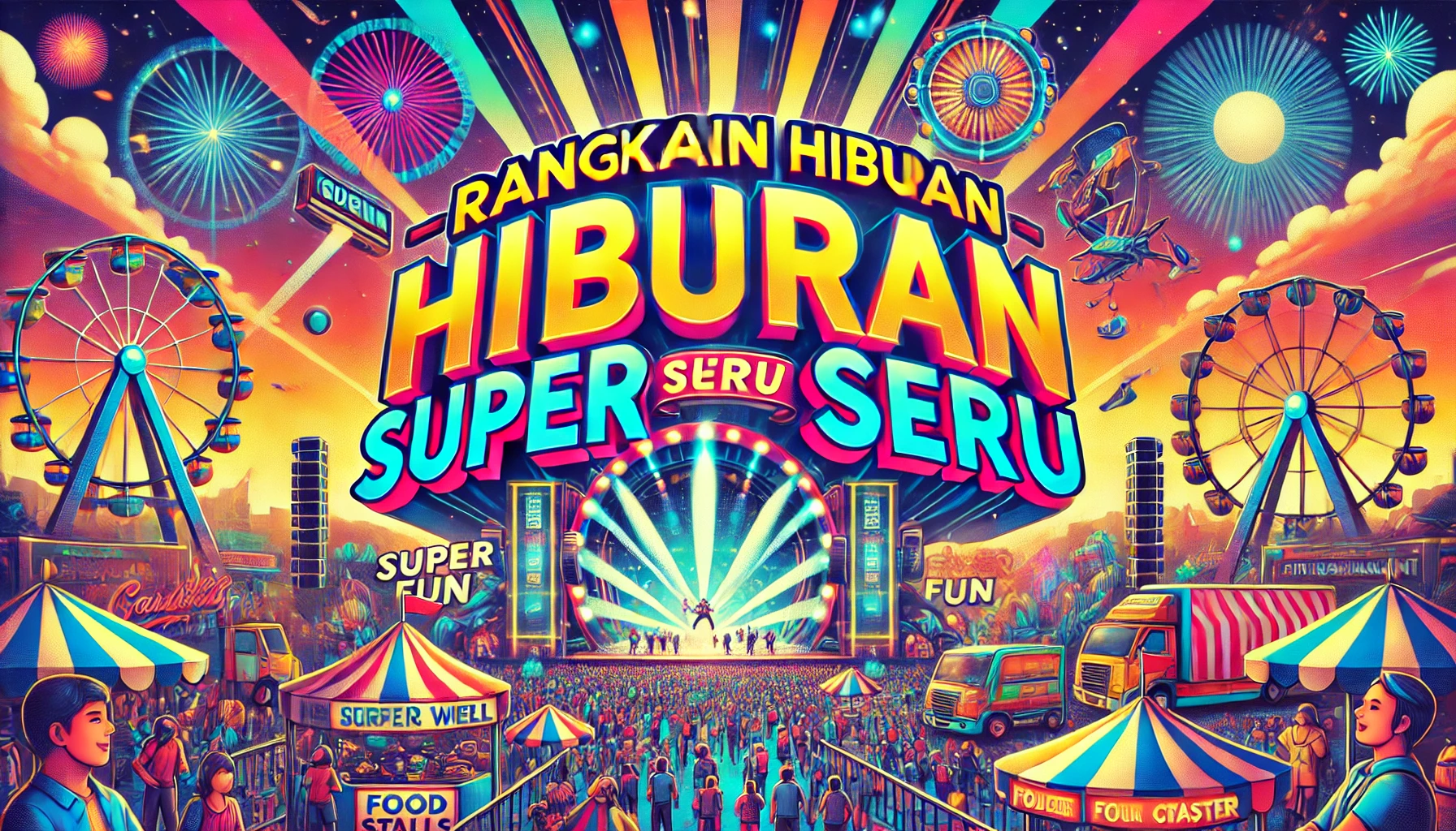 Rangkaian Hiburan Super Seru