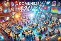 Komunitas Kreator Konten Hebat