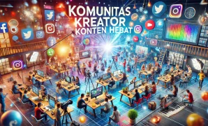 Komunitas Kreator Konten Hebat