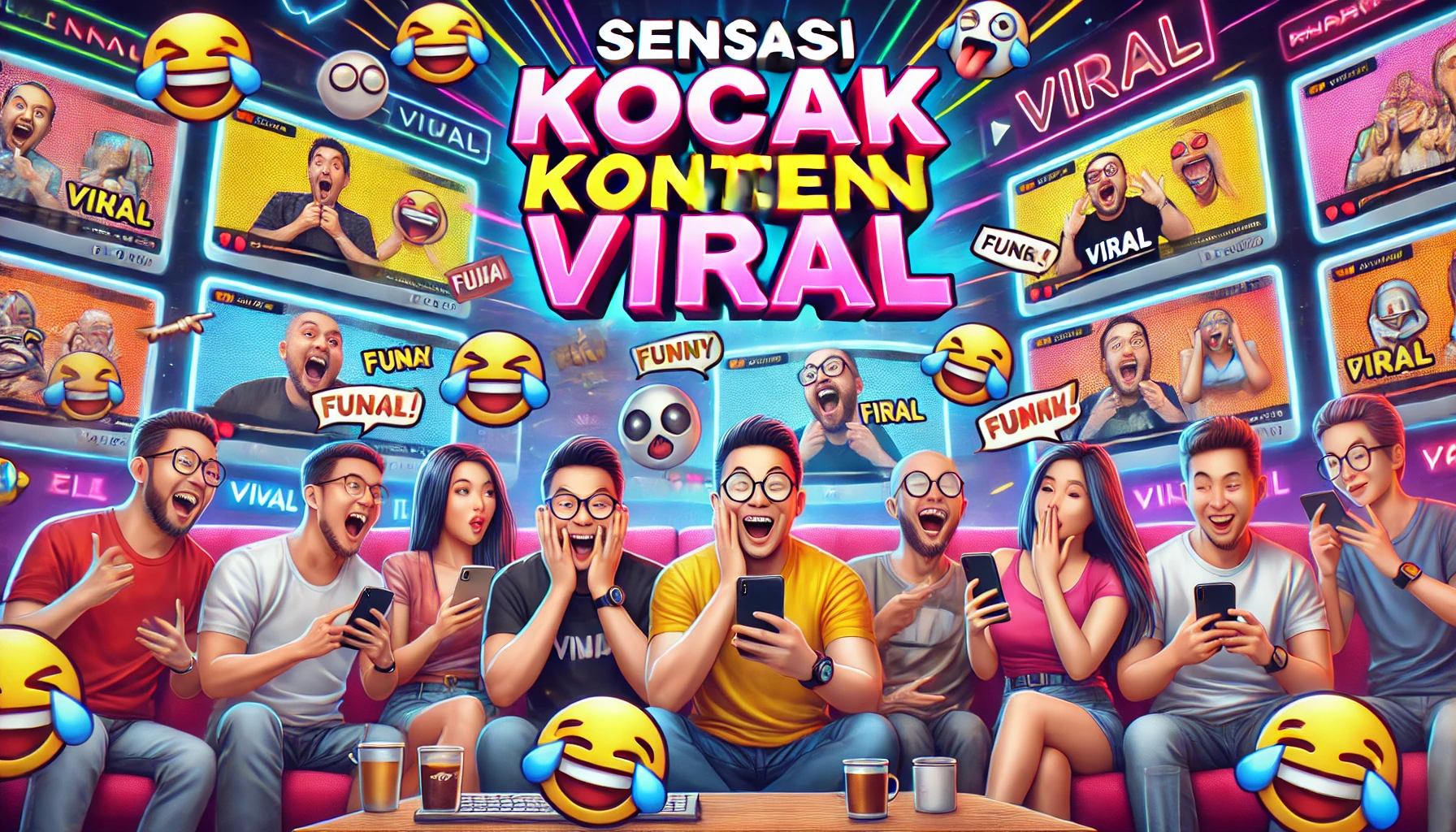 Sensasi Kocak Konten Viral