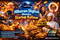 Hiburan Digital Memicu Startup Kuliner