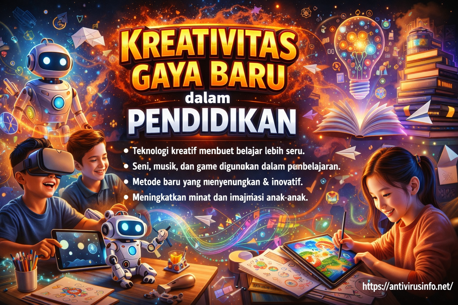 Kreativitas Gaya Baru dalam Pendidikan