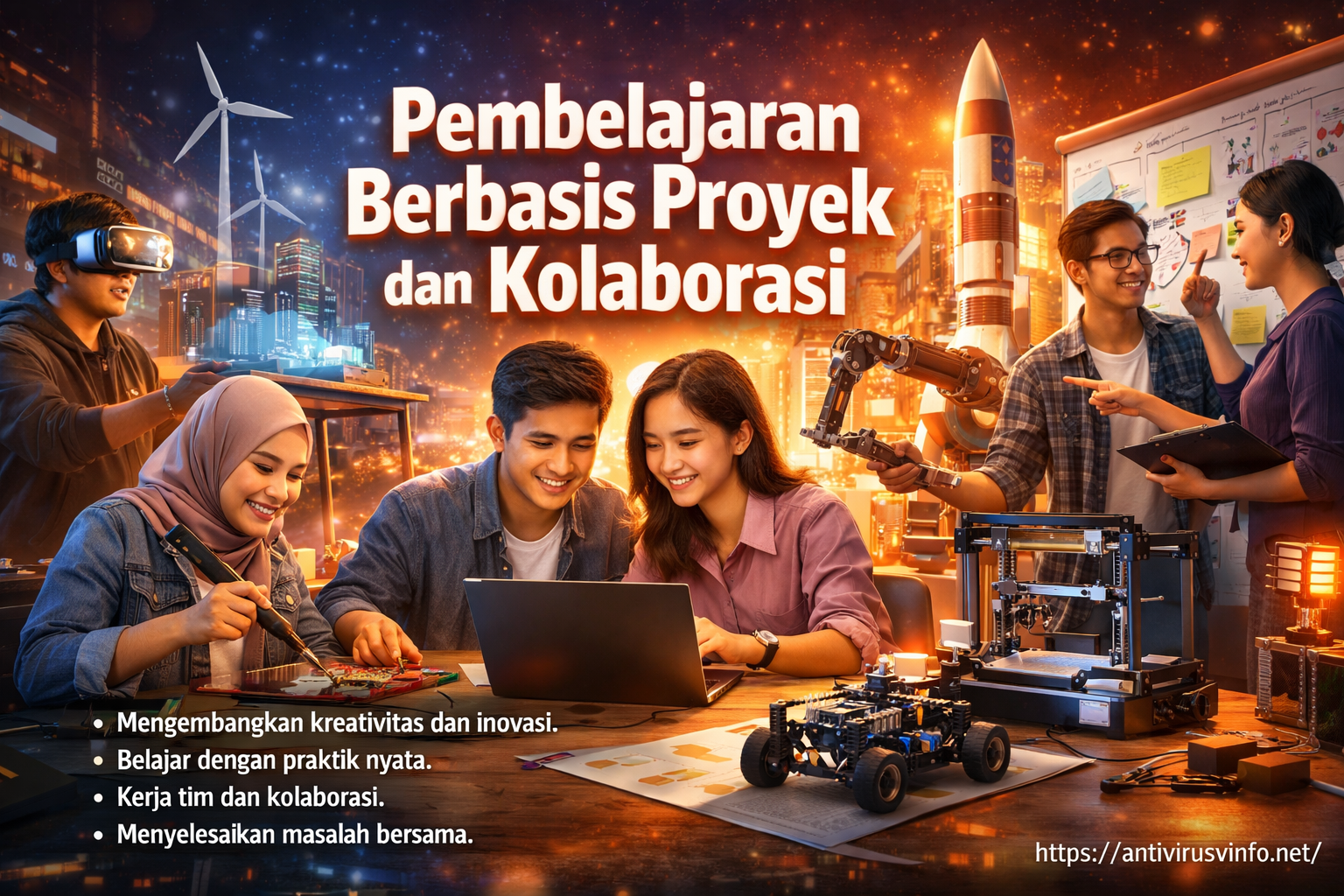 Pembelajaran Berbasis Proyek dan Kolaborasi