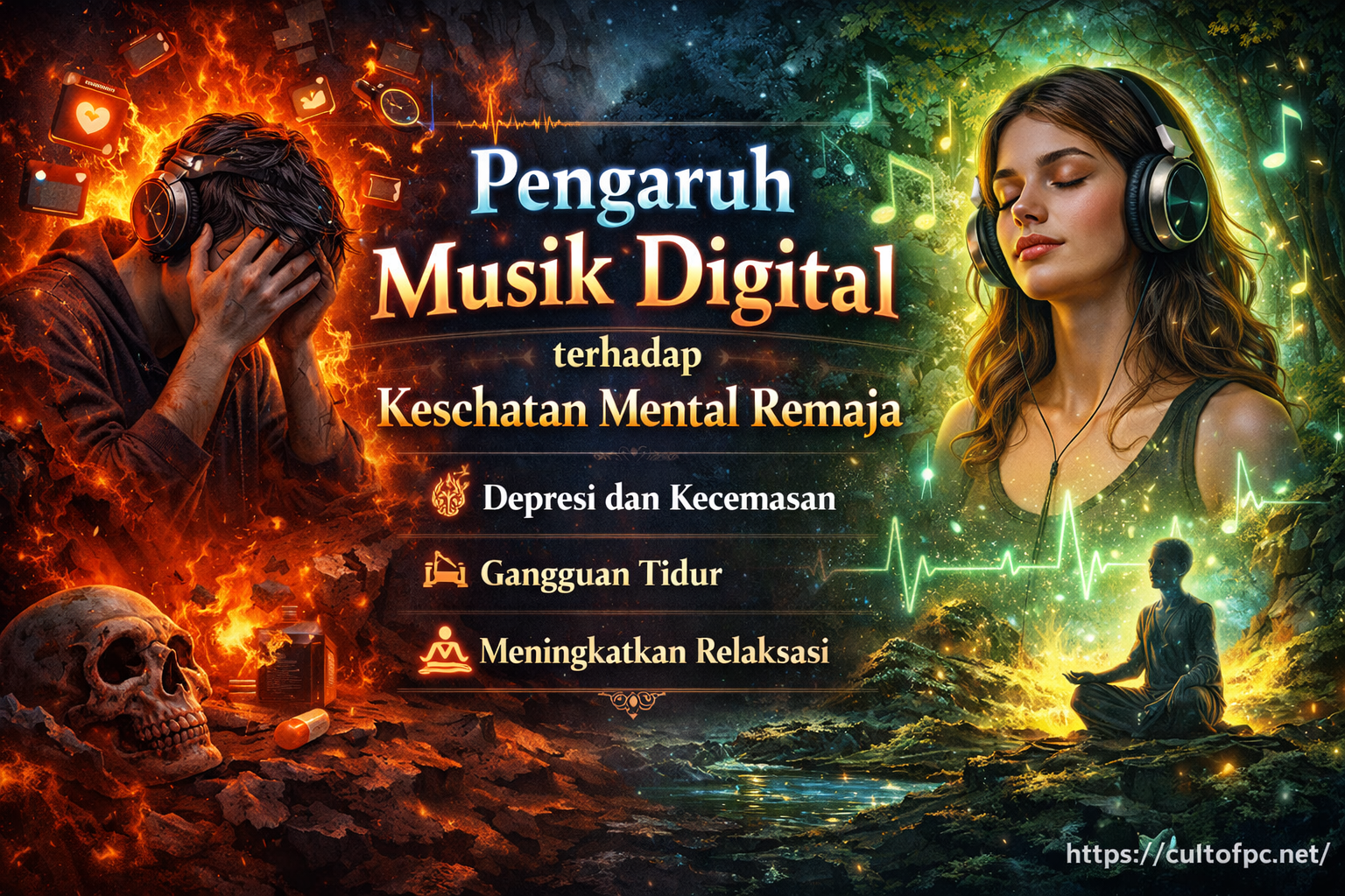 Dampak Musik Digital bagi Kesehatan 1 Pengaruh Musik Digital terhadap Kesehatan Mental Remaja