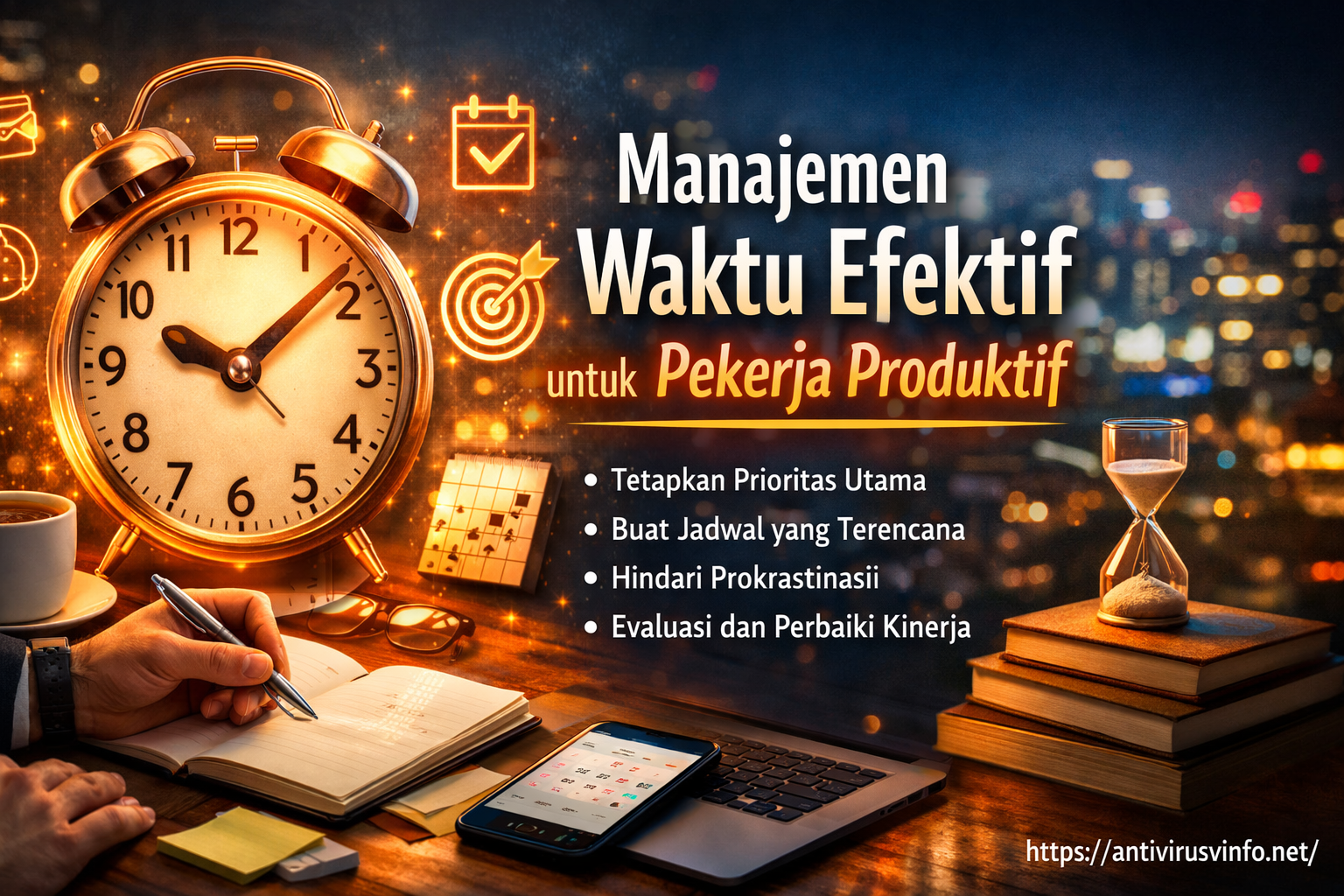 Manajemen Waktu Efektif untuk Pekerja Produktif