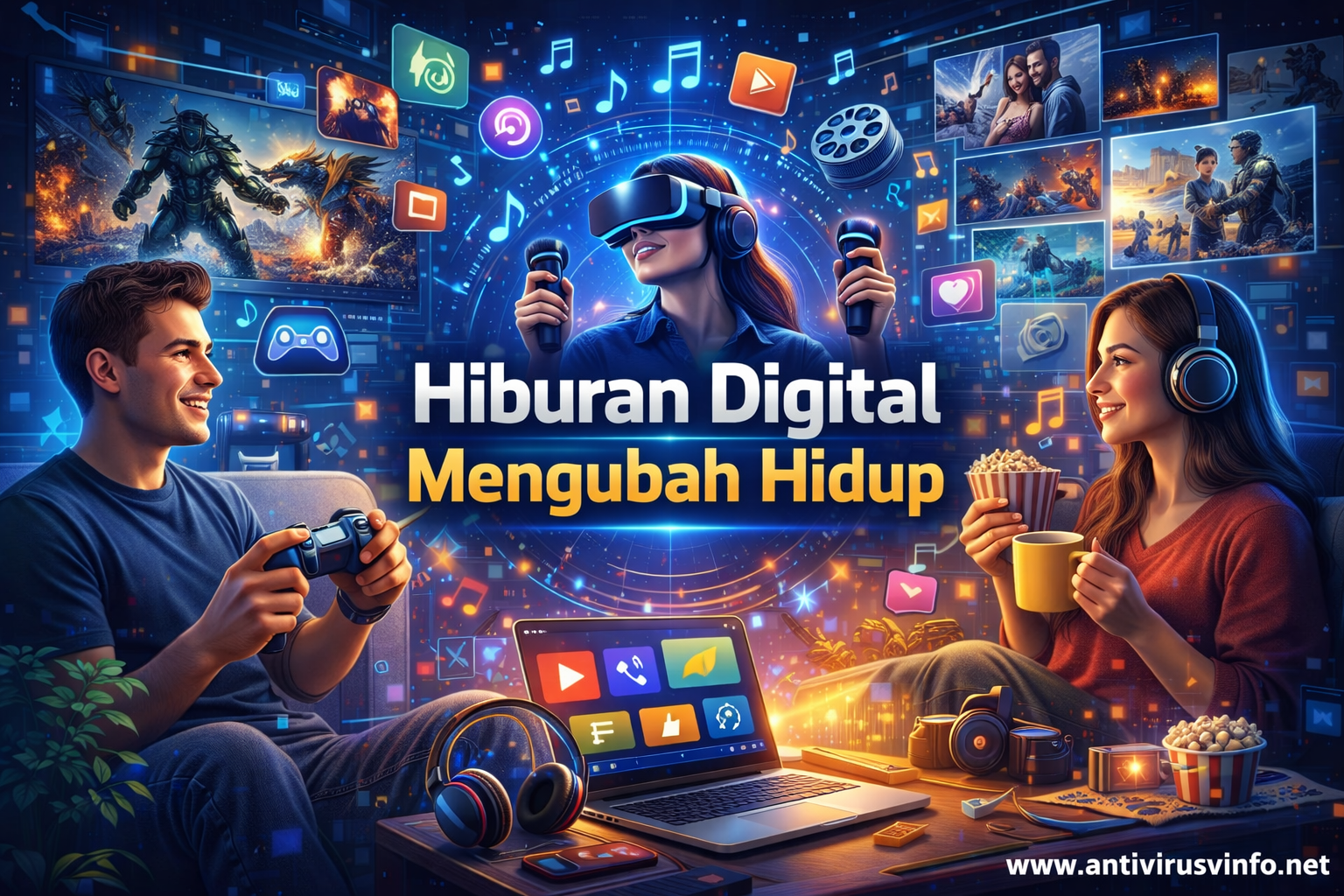 Hiburan Digital Mengubah Hidup