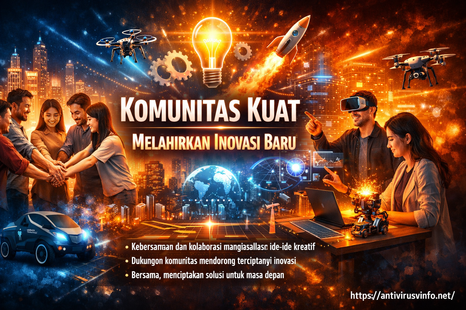 Komunitas Kuat Melahirkan Inovasi Baru Komunitas Kuat Melahirkan Inovasi Baru