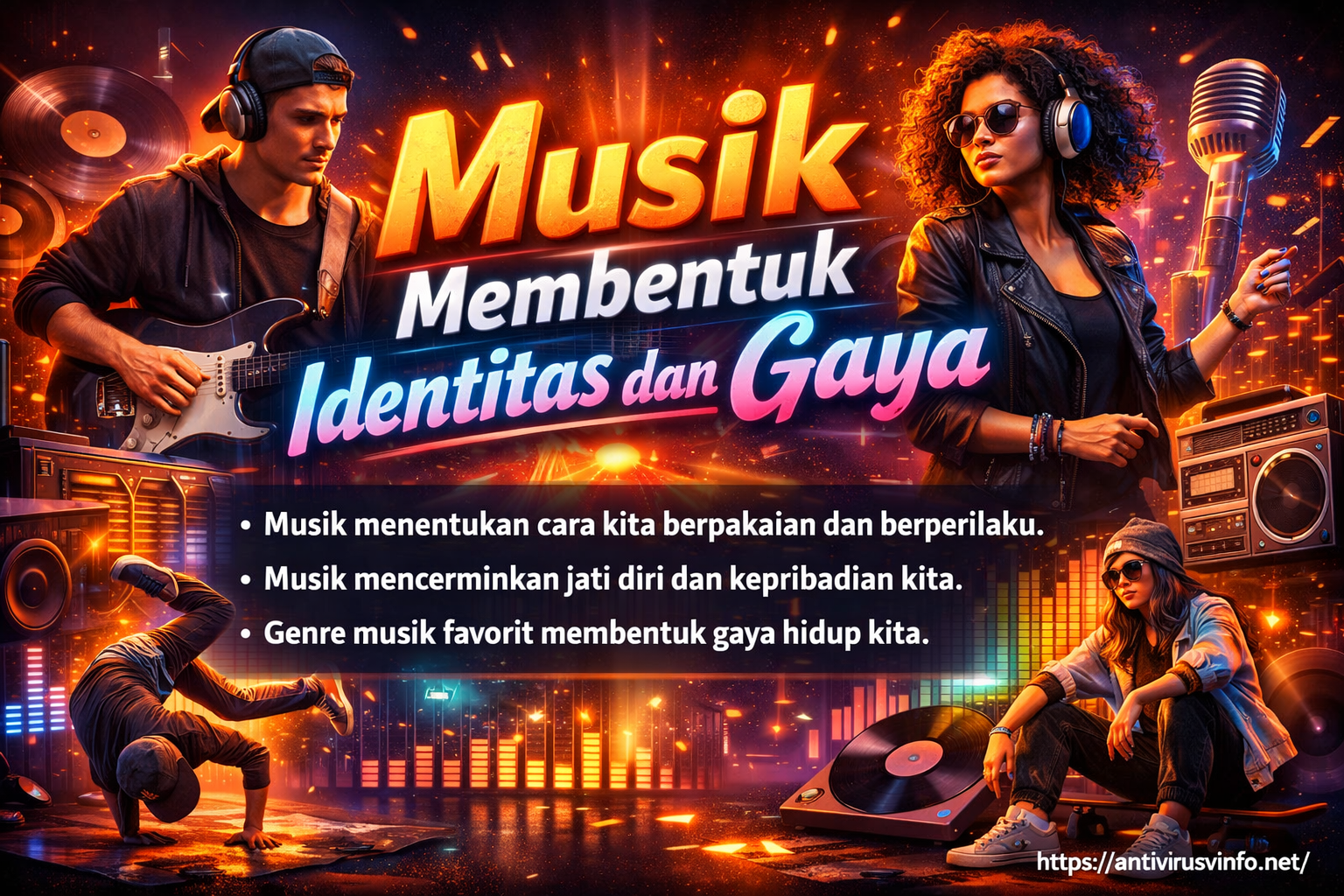 Musik Membentuk Identitas dan Gaya