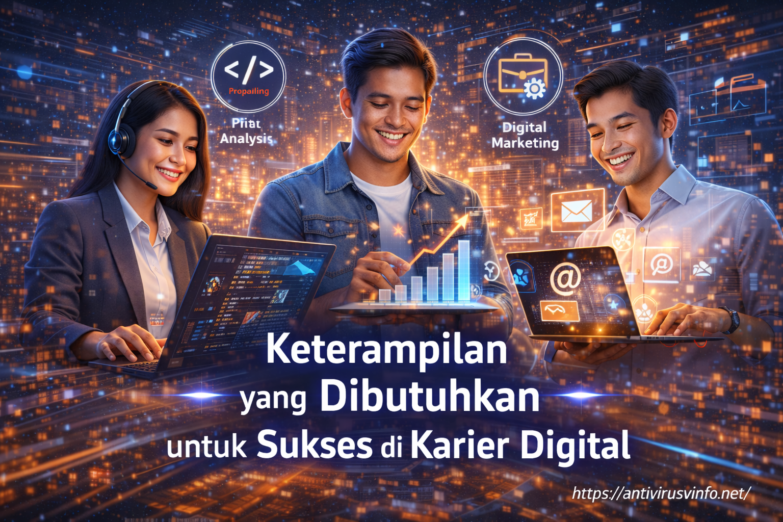 Keterampilan yang Dibutuhkan untuk Sukses di Karier Digital
