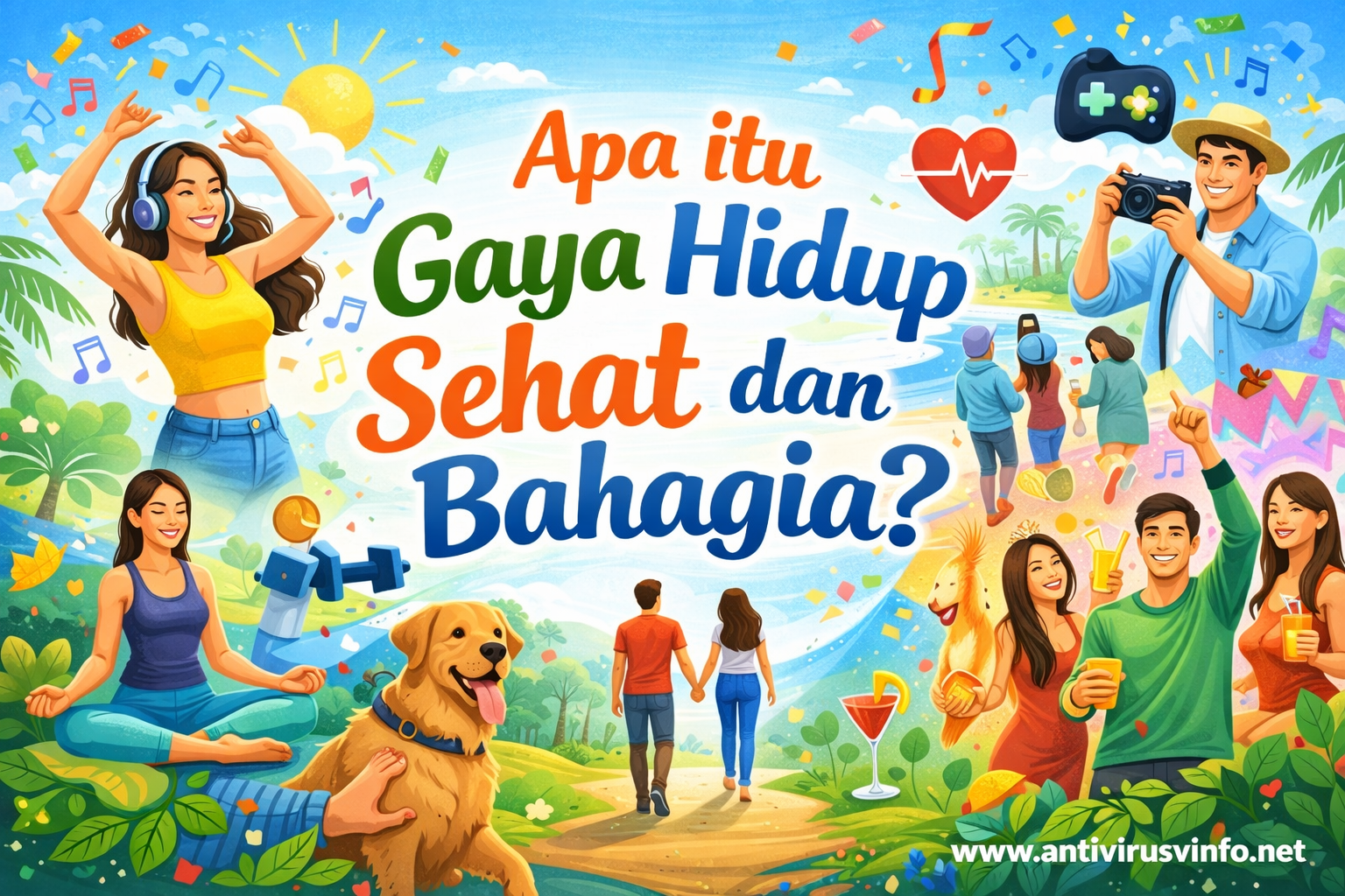 Apa itu Gaya Hidup Sehat dan Bahagia