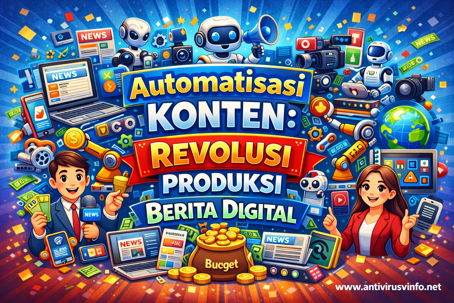 Automatisasi Konten Revolusi Produksi Berita Digital