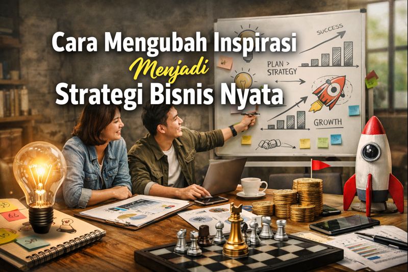 Cara Mengubah Inspirasi Menjadi Strategi Bisnis Nyata