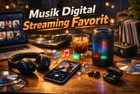 Musik Digital Streaming Favorit