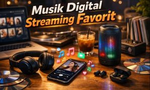 Musik Digital Streaming Favorit