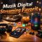 Musik Digital Streaming Favorit