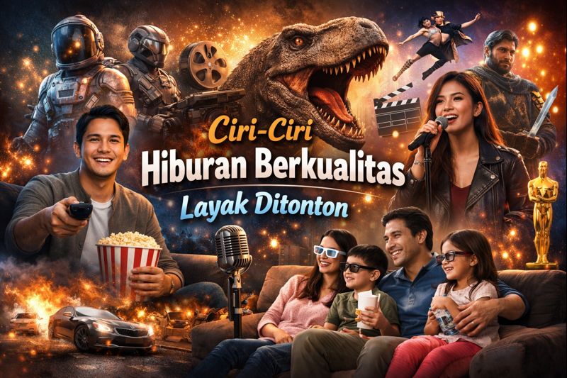 Ciri-Ciri Hiburan Berkualitas Layak Ditonton